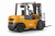 Дизельный автопогрузчик JAC CPCD50 mini