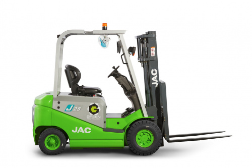 Электрический погрузчик JAC CPD25 green